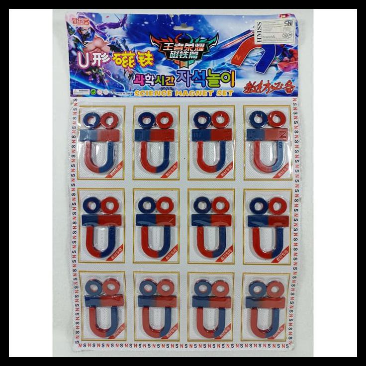 MAINAN MAGNET U UKURAN BESAR 3,5 X 4 CM