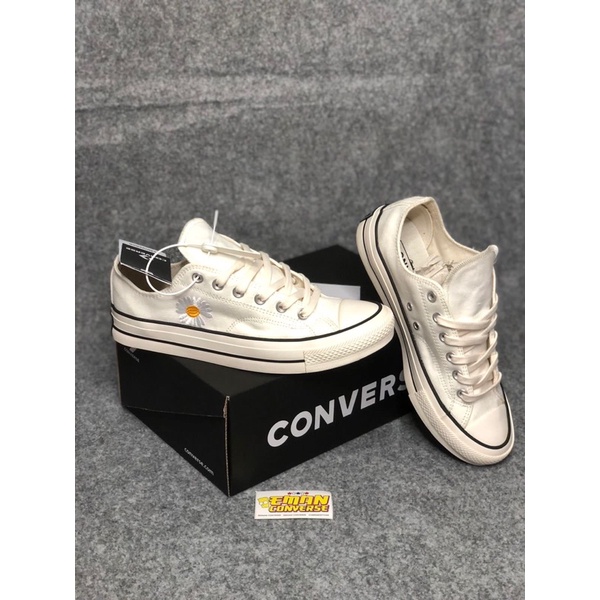 OBRAL SEPATU CONVERS3 70S LOW PEACE MINUS ONE CREAM WHAITE (IMPORT)