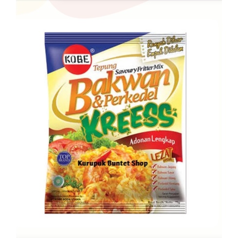 

TEPUNG KOBE BAKWAN 75 GR