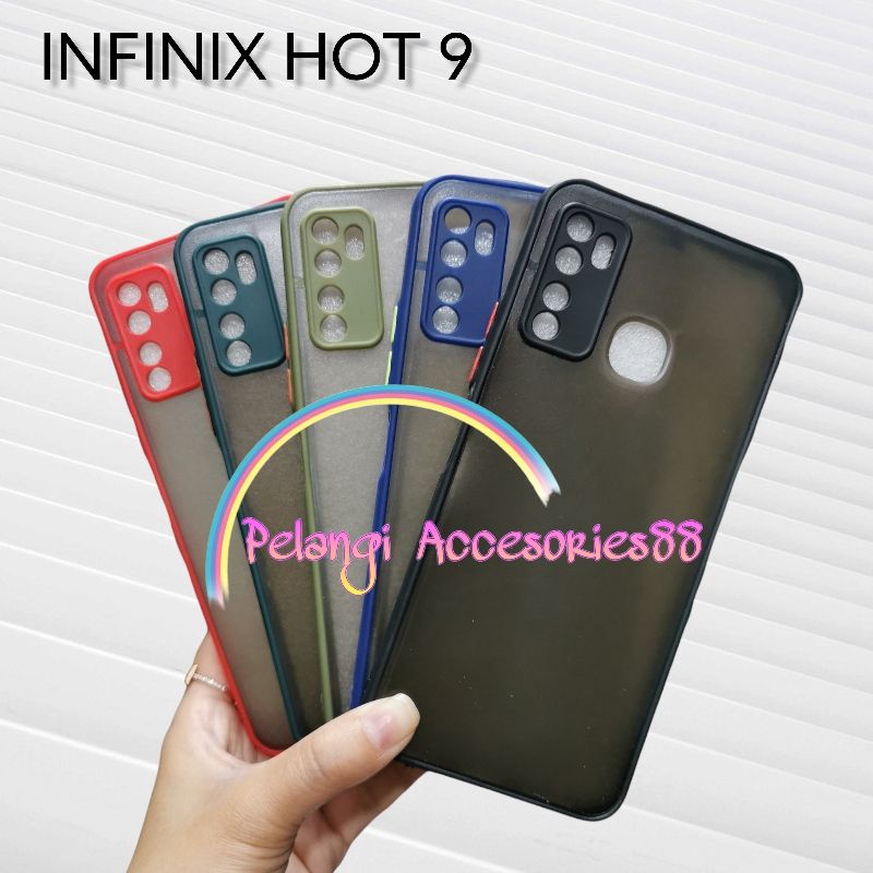 CASE INFINIX HOT 9 SOFTCASE CASE DOVE CASE FULL COLOUR