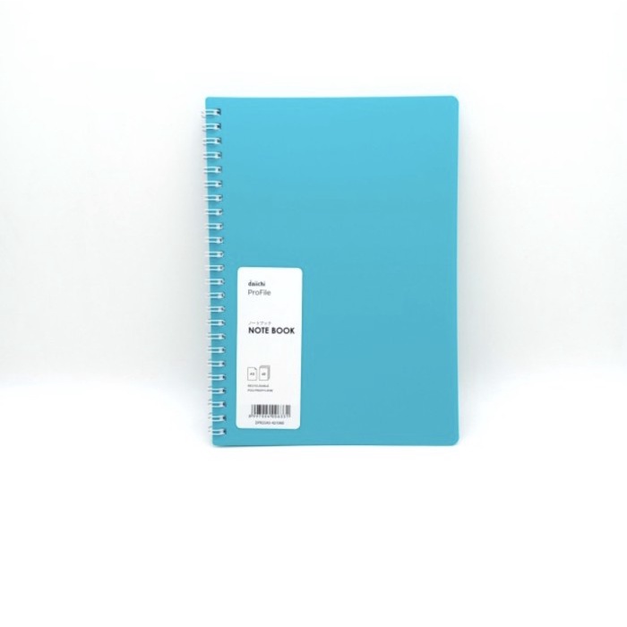 

Buruan Buku Tulis Notebook Spiral Biru Torquoise Daiichi Profile A5 60 Lembar Hot Sale