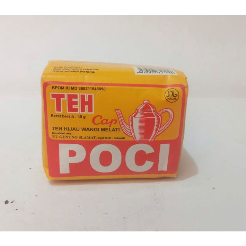 

TEH HIJAU WANGI CAP POCI 40GR