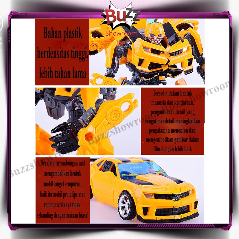 Transformers Deformation Action Figure Mainan Robot Optimus Prime Bumblebee