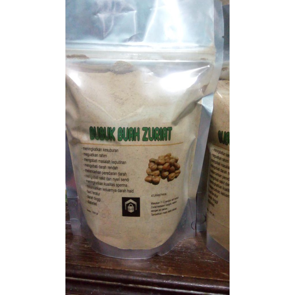 

Bubuk buah Zuriat kemasan 500gr