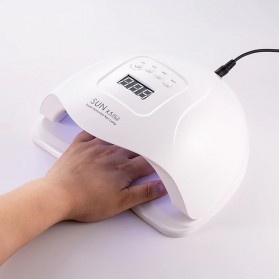 GS8 Biutte.co Pengering Kutek Kuku UV LED Nail Dryer 36 LED 80W 54w SUN-X5  RainSolid Plus White