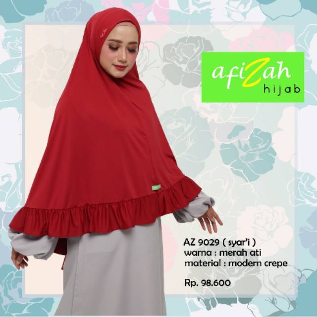 Hijab terbaruu afizah hijab