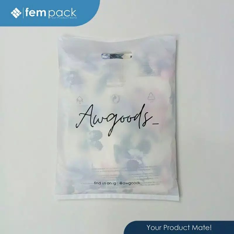 Pp Plong 15x22 Cm Bening Isi 50 Pcs