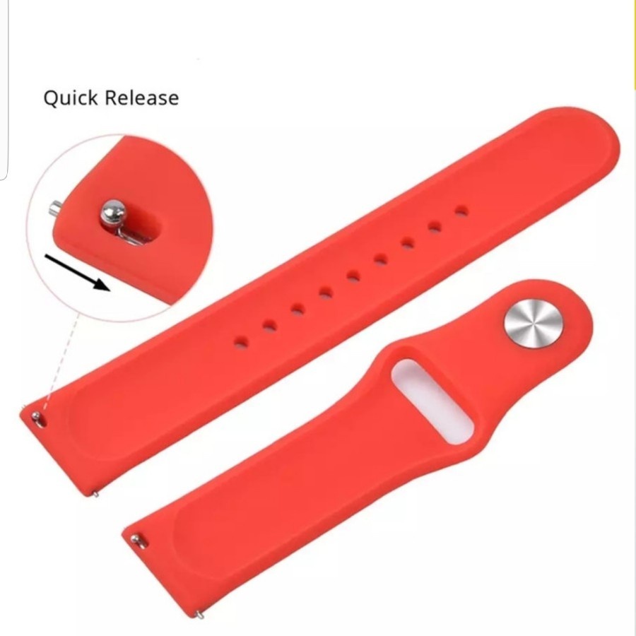 STRAP XIAOMI MI WATCH 46MM TALI JAM MODEL APPLE RUBBER 22MM