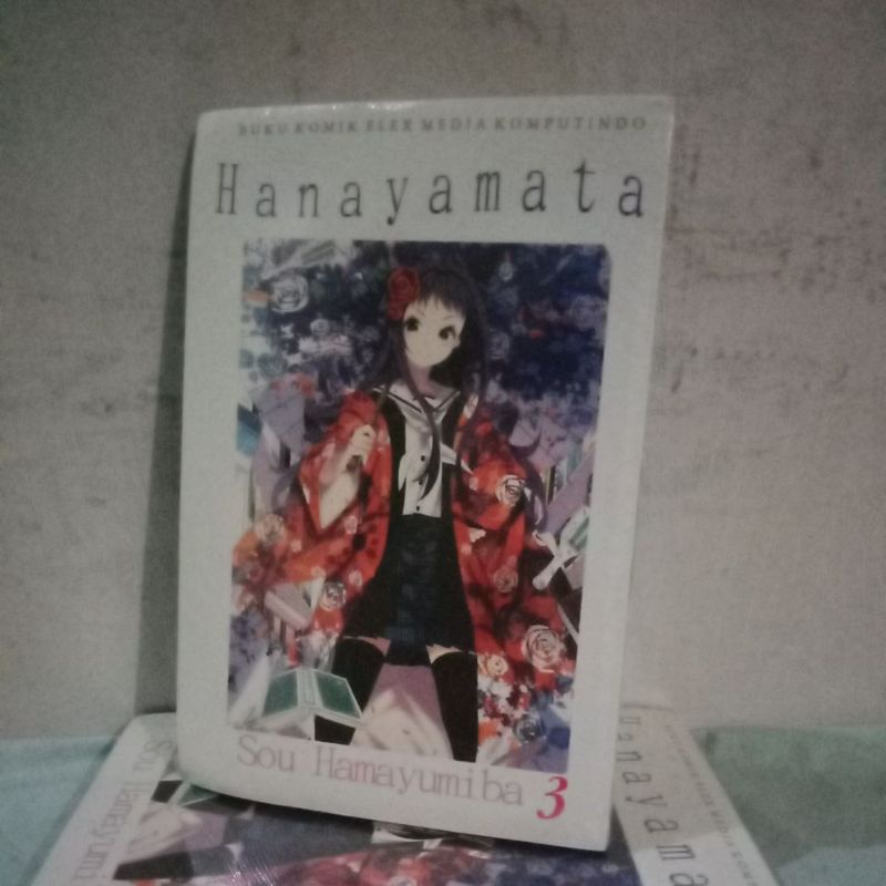 buku komik : Hanayamata 03