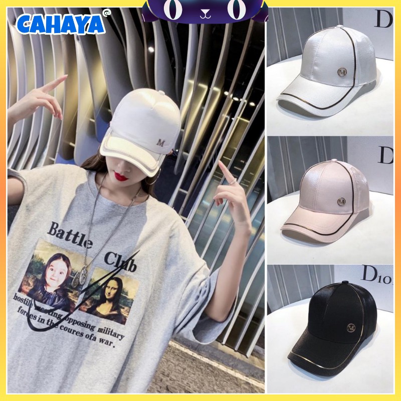 Topi Wanita Topi fashion Gaya jepang dan Korea baru topi wanita topi baseball Import A57 CAHAYA