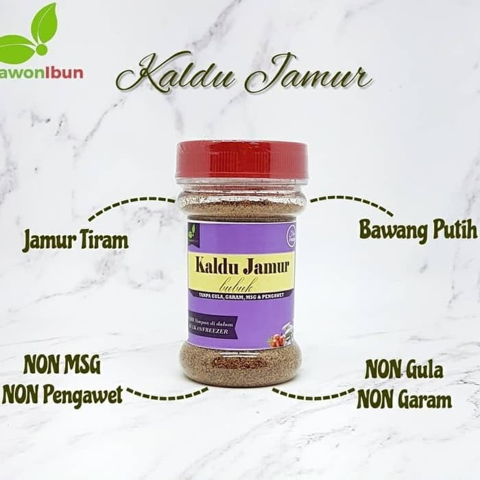 

Kaldu Jamur Pawon Ibun | Kaldu Organik | Kaldu Mpasi Non Msg