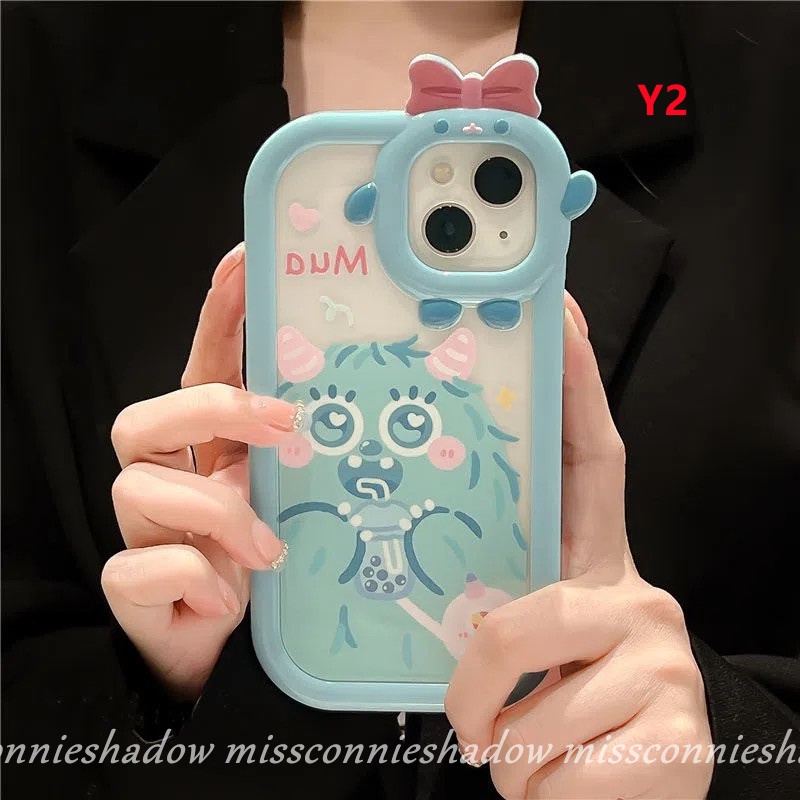 Soft Case Motif Monster Untuk OPPO A17 A57 A77 A15 A55 A54 A96 A74 A95 A76 A16K Reno 7 5F 5 A7 A12 A5s A53 A9 A5 A16 A3s A15s A31 A52 A16N-16