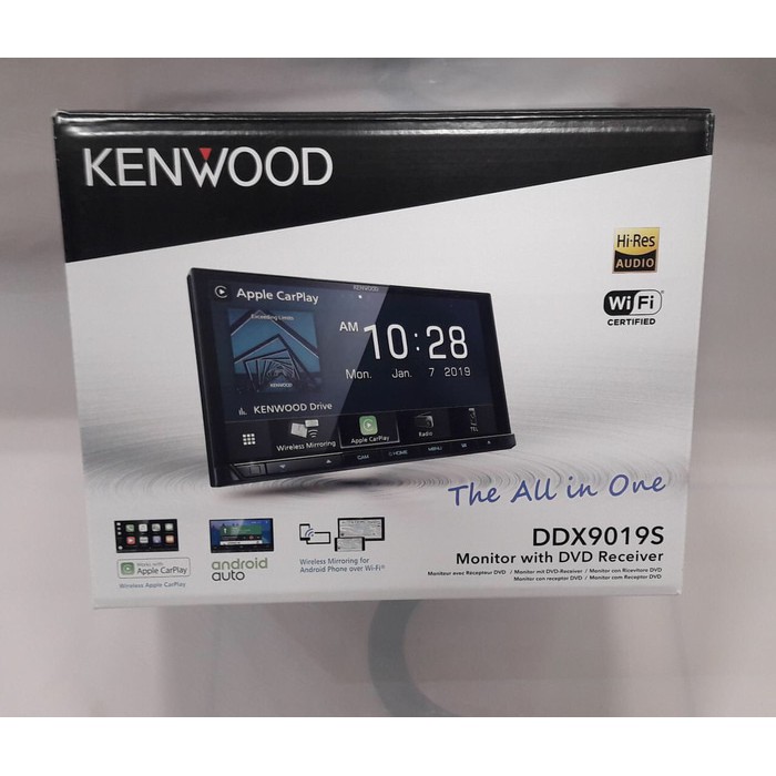 Doubledin headunit KENWOOD DDX9019S dvd android mirroring universal