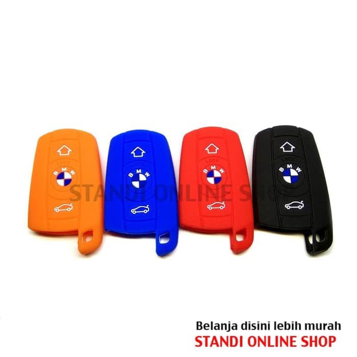 Kondom Remote Silikon Cover Smart key BMW seri 1 3 5 X5 E90 E91 E60