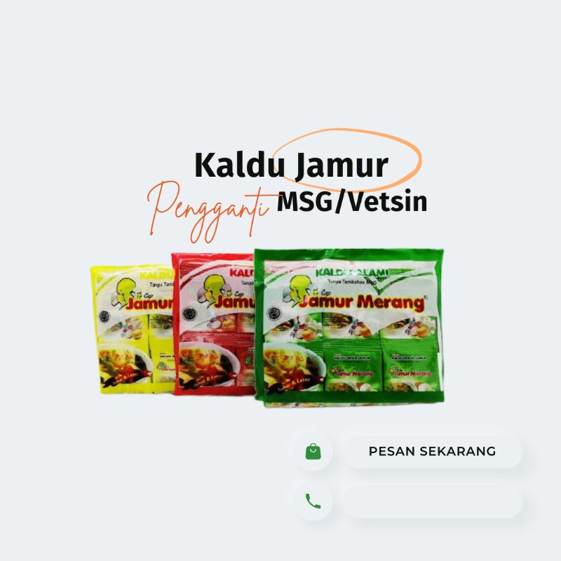 

Kemasan Dus Kaldu Cap Jamur Merang,,Kaldu alami non msg rasa jamur, rasa sapi dan rasa ayam