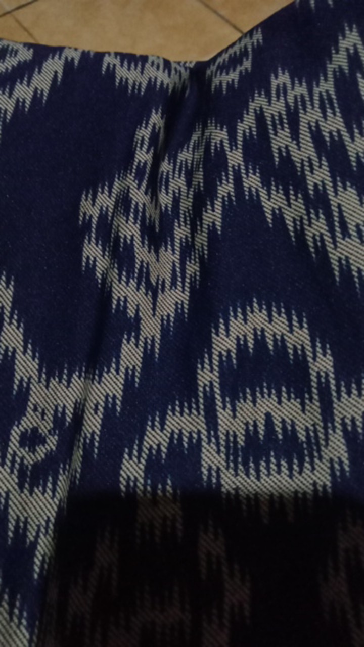 Cempaka Ori Wsk Baju Gamis Motif Batik Etnik Bahan Calvin Jeans Good Quality  Ld 100 Melar Sampai120