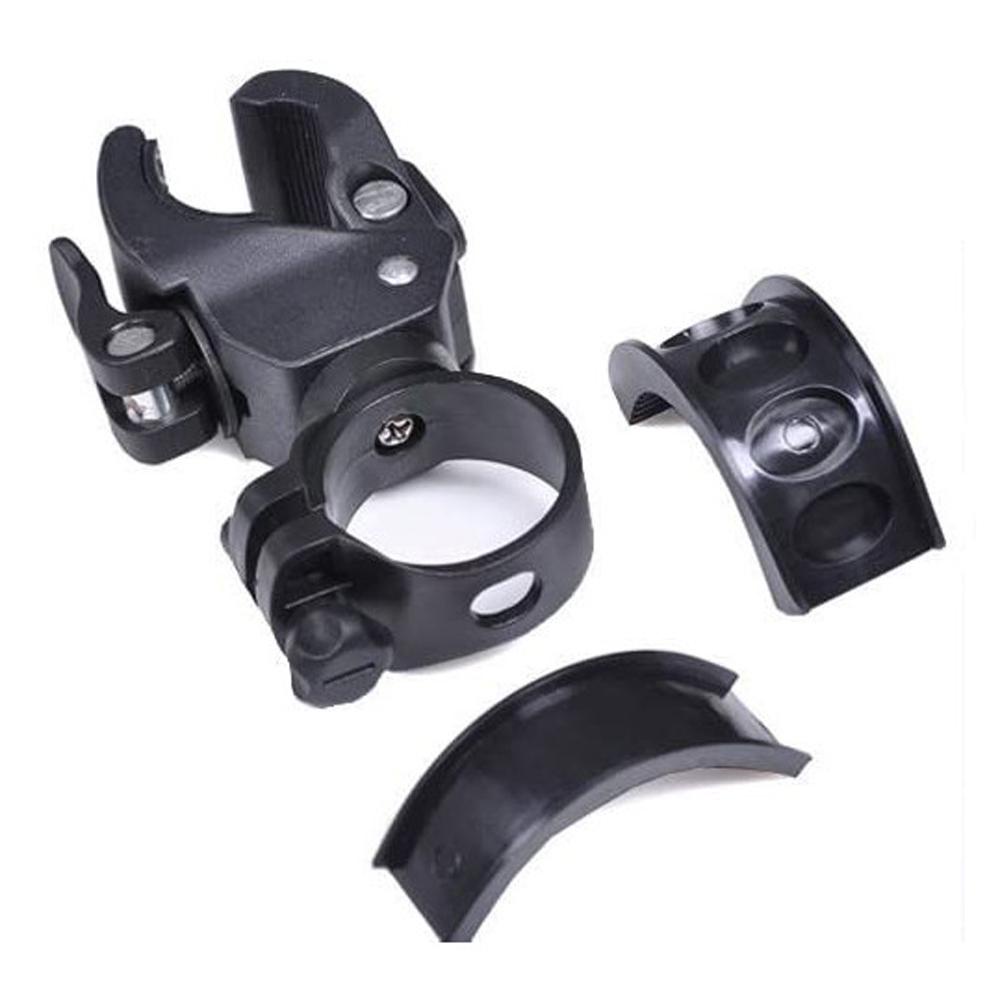 Agustinina Senter Sepeda Penjepit Tahan Lama Headlight Sepeda Jalan Senter LED 90derajat Rotating Bike Light Bracket