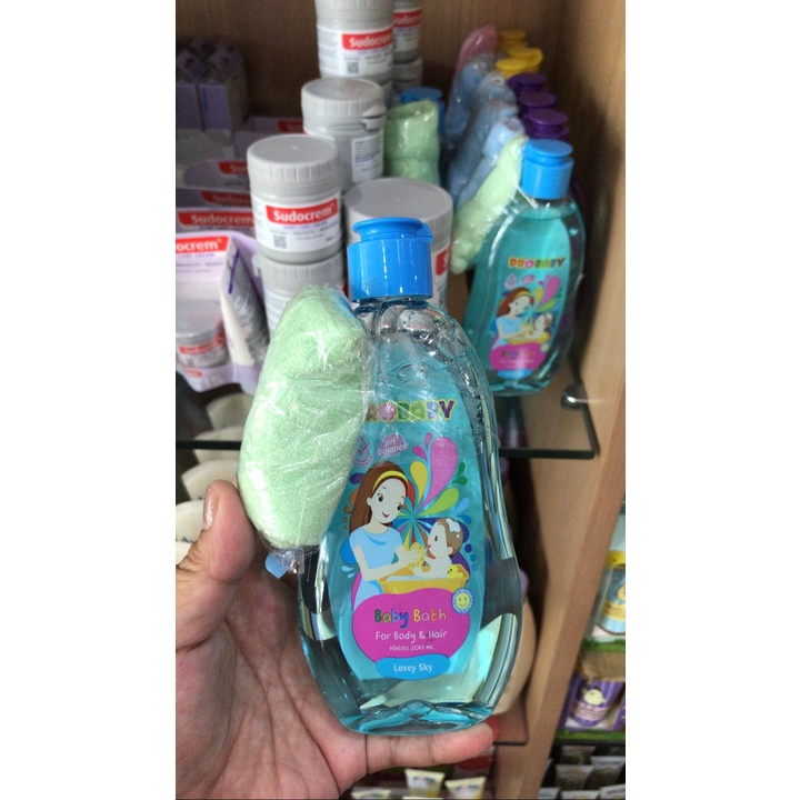 (ORIGINAL) PROBABY BABY BATH 200ml (FREE WASHLAP)  / SABUN MANDI BAYI / BODY HAIR BATH