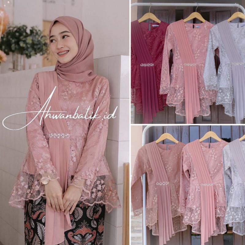 Atasan kebaya set couple amalia