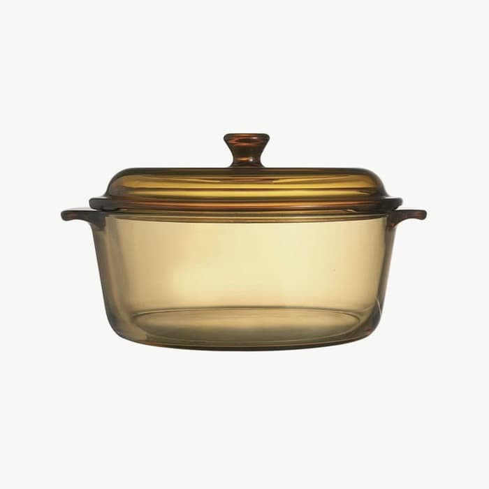 Luminarc Panci Vitroflam 1.5L/18cm Serbaguna + Tutup Kaca