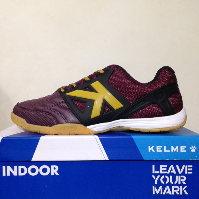 Sepatu Futsal Kelme Subito Burgundy 55783-63 Original BNIB
