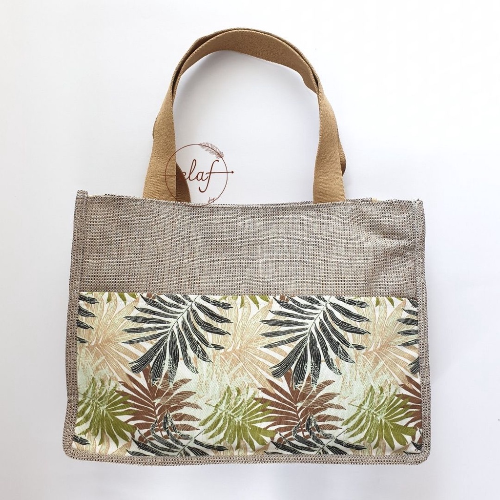 TAS JINJING WANITA/TOTE BAG KULIAH/TAS KANVAS/TOTE BAG WANITA RESLETING
