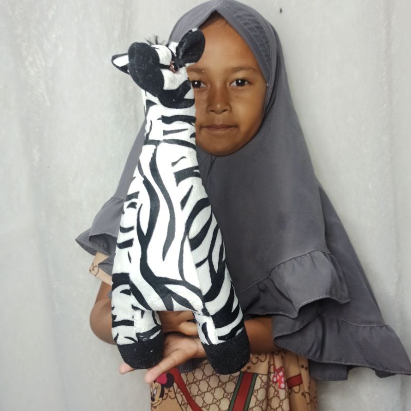 boneka kuda ZEBRA mini S murah