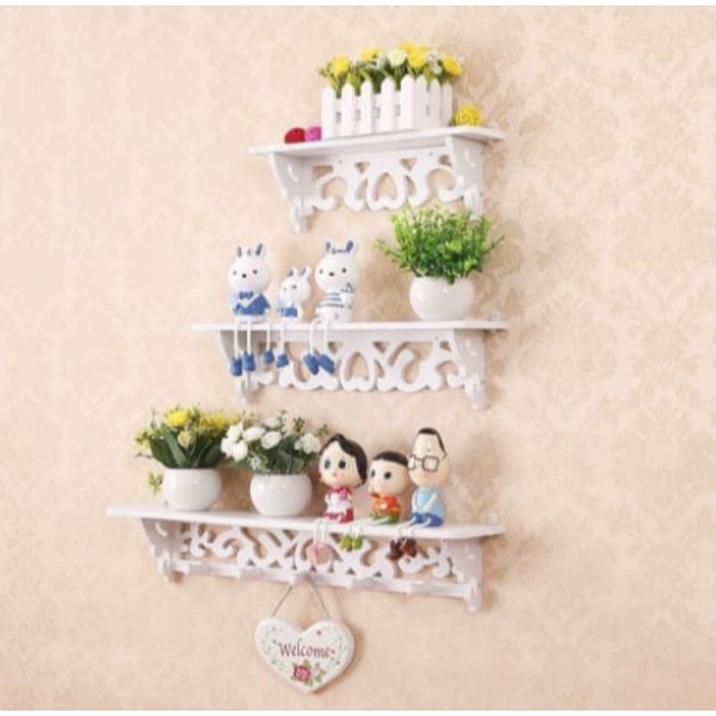 rak dinding susun 3 , rak vintage susun 3 , rak susun serbaguna