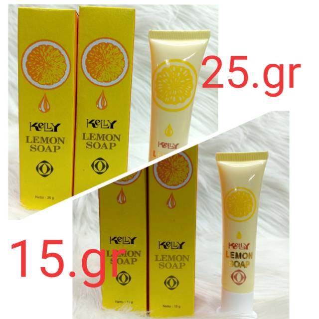 KELLY LEMON SOAP BPOM | 15gr | 25gr Sabun Kelly