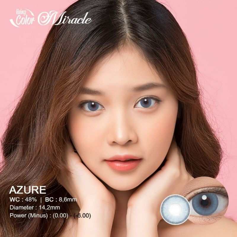 Softlens LIVING COLOR MIRACLE 14.2 MM by IRISLAB  Softlen Soflen Softlense Warna