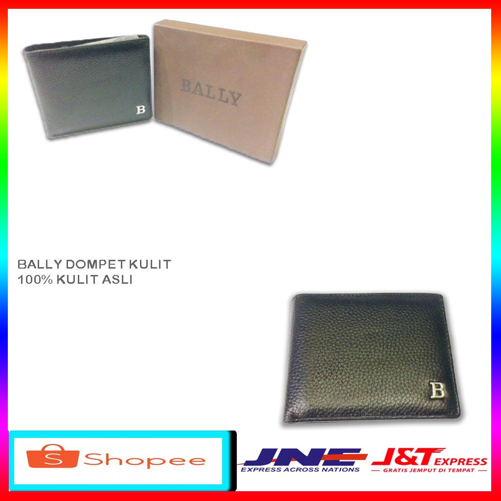 BALLY DOMPET KULIT/DOMPET KULIT PRIA/DOMPET ASLI KULIT