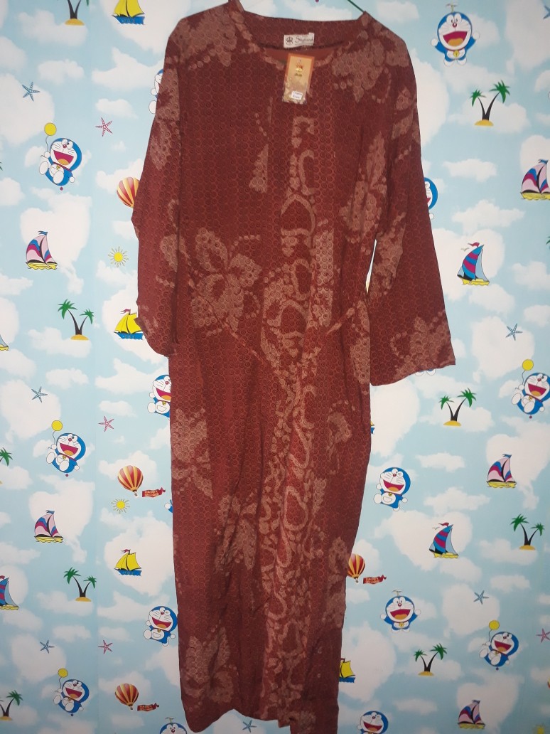 Longdress Batik Kirana Dress Grosir Gamis Rayon Premium Gamis Muslimah Dress Maxi Rayon Gamis Batik