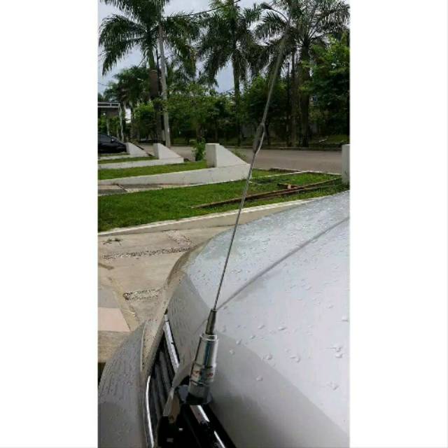 antena antenna jepit mobil dummy radio antena jepit belakang dan depan kap mobil