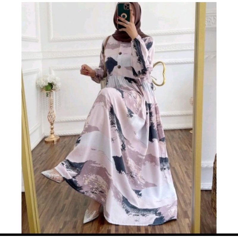 ARABELLA DRESS GAMIS MAXI RAYON