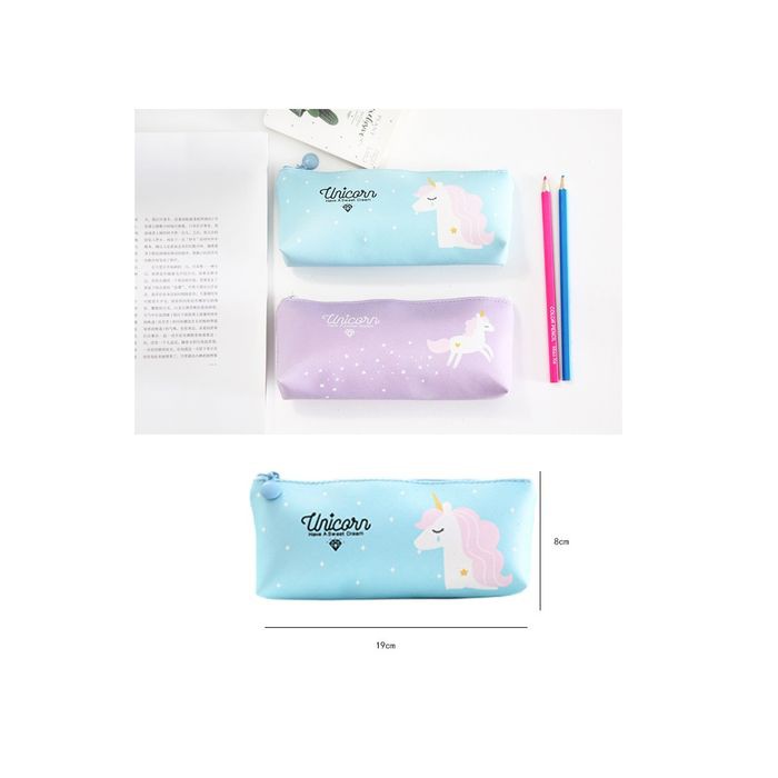 

Murah TP0012 Tempat Pensil Little Unicorn - violet Keren
