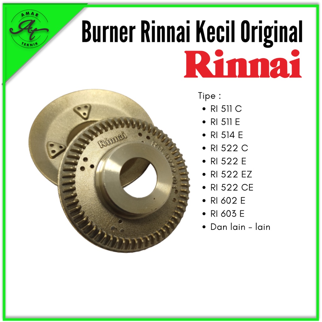 BURNER RINNAI KECIL ORIGINAL