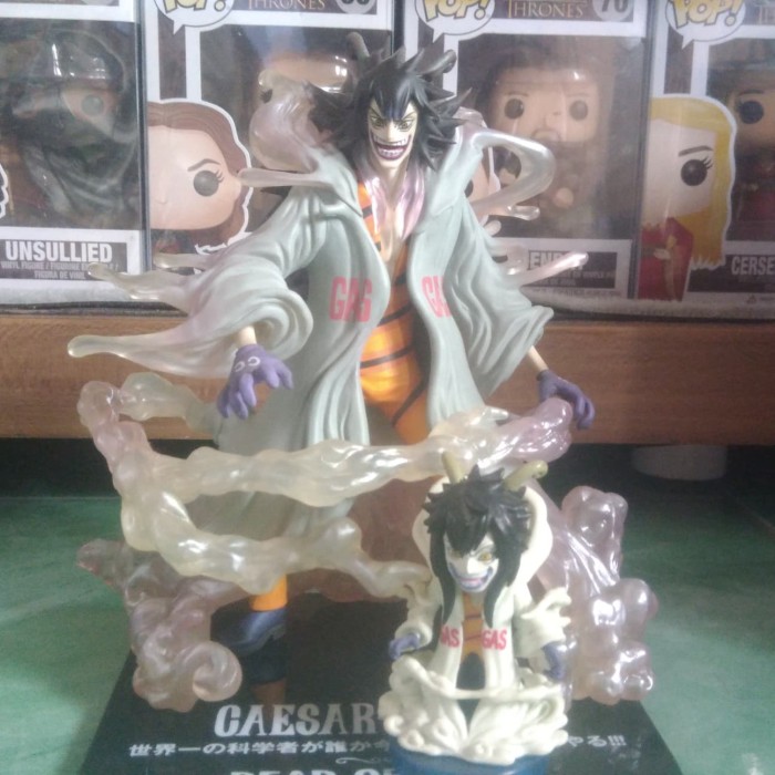 ACTION FIGURE ONE PIECE FZO FIGUARTS ZERO CAESAR CLOWN CESAR + WCF ORI