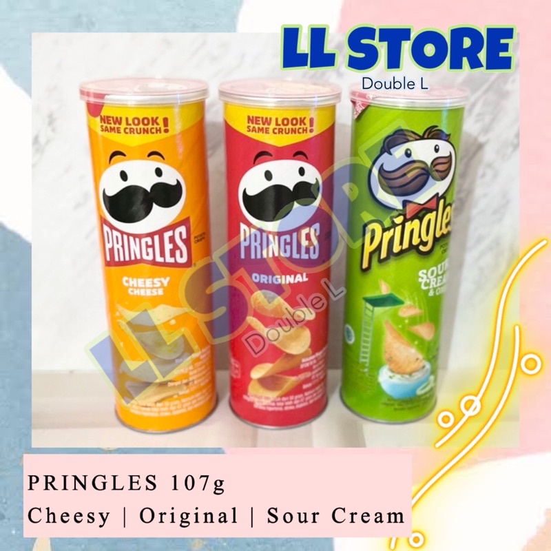 

Pringles ALL VARIANT hot Spicy | sour cream | cheesy | original | Seaweed 107 gram