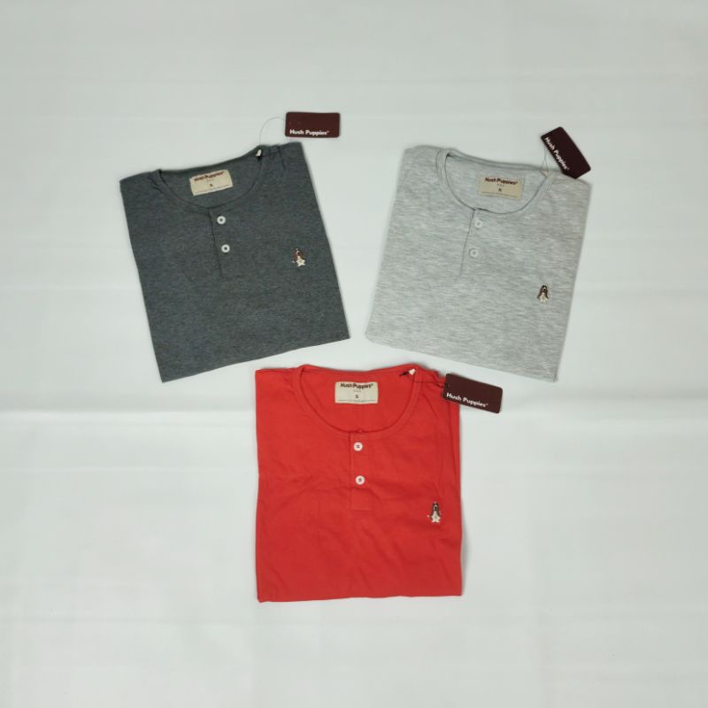 Tshirt Kaos Lengan Panjang Shanghai Original Hush Puppies