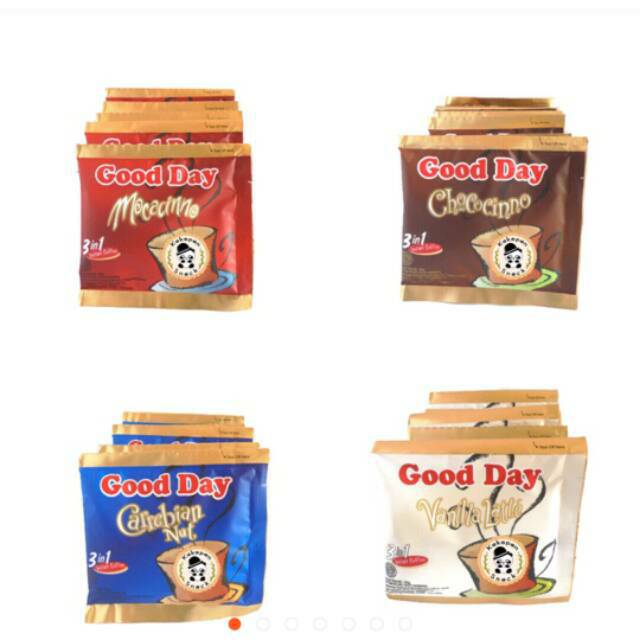 Kopi Good Day sachet 20gr isi 10bungkus Shopee Indonesia Kopi Good Day sachet 20gr isi 10bungkus Shopee Indonesia
