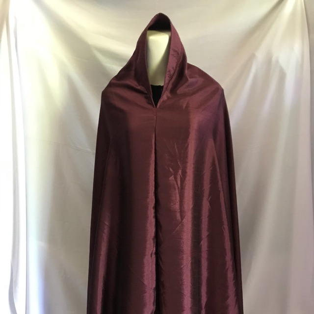 Jilbab Syari Saten Santung