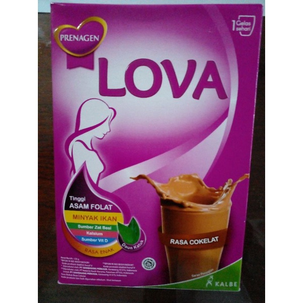 Jual Prenagen Lova Rasa Coklat Stroberi 120 G Shopee Indonesia