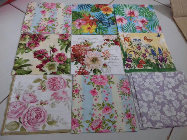 Tisu Decoupage - Napkin Decoupage 286