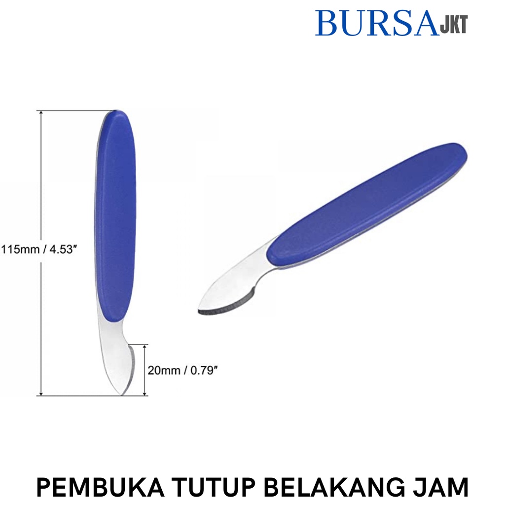 PEMBUKA CONGKEL TUTUP JAM BELAKANG BACK CASE WATCH OPENER GANTI BATERAI PISAU