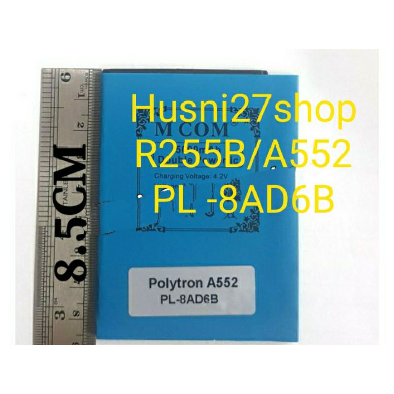 Baterai MCOM For Polytron A552 R255B PL-8AD6B Double Power 5000mAh