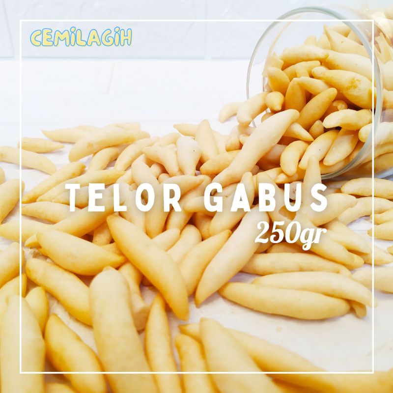 TELOR GABUS GURIH RASA KEJU 250gram