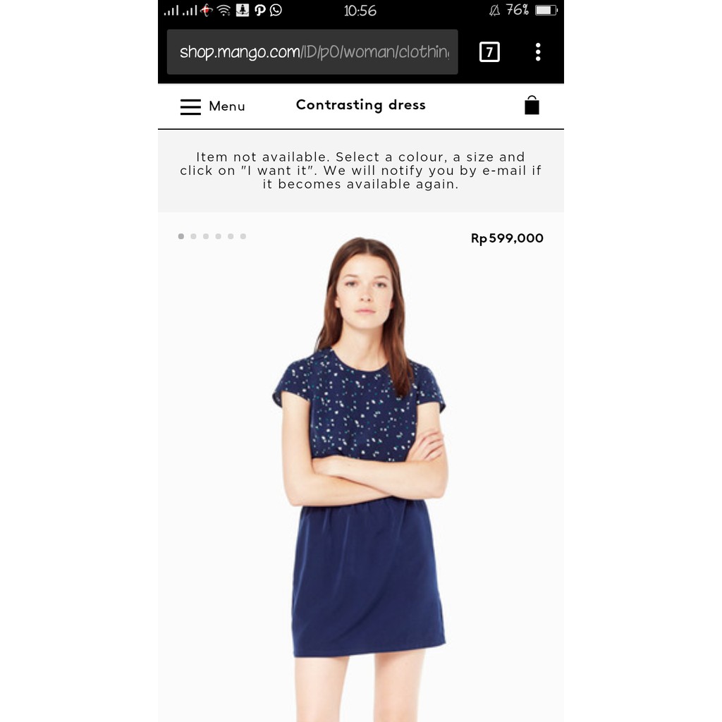 preloved  Dress Mango #ORIGINAL