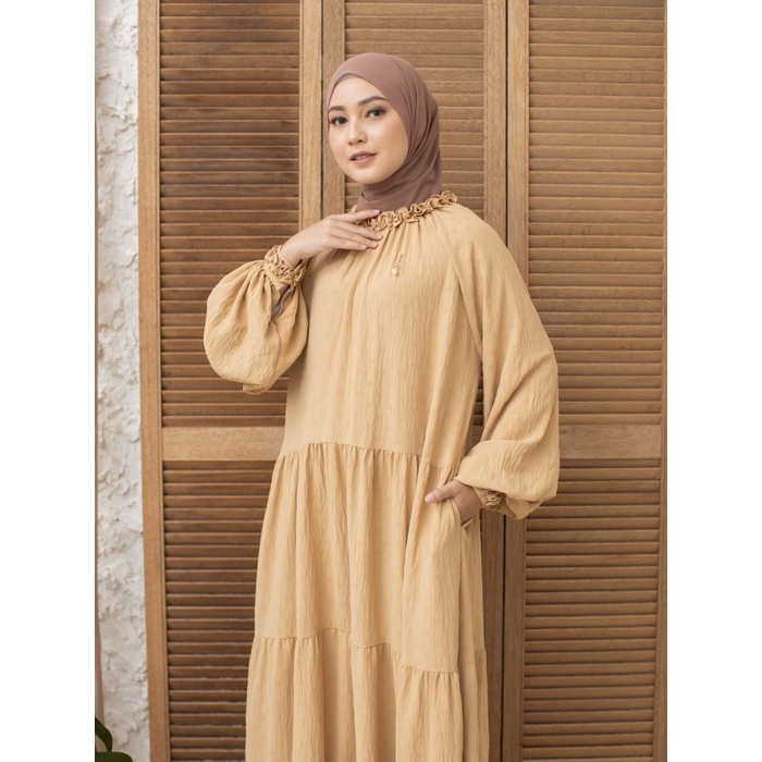 Sabrina Dress Honey - Klamby