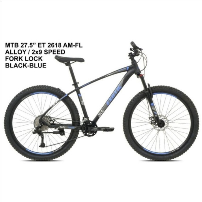 Sepeda Gunung MTB 27.5" Exotic 2618 AM Alloy 2x9sp