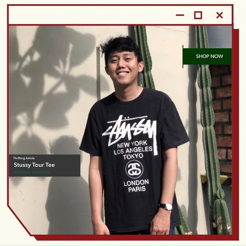 STUSSY TOUR (Second) SOLD OUT